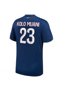 Paris Saint-Germain Randal Kolo Muani #23 Jalkapallovaatteet Kotipaita 2024-25 Lyhythihainen